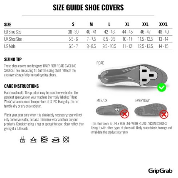 Gripgrab Aqua Shield High Cut Road Shoe Covers - Afbeelding 12