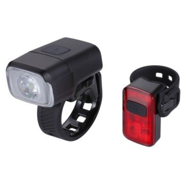 BBB BLS-164 Verlichtingsset NanoStrike 400 Combo + BLS-152 Rear Spark 2.0 - Afbeelding 2