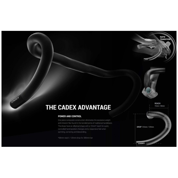 Cadex Race Road Handelbar MM - Afbeelding 6