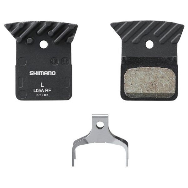 Shimano L05A Resin schijfremblokken met koelvin - Afbeelding 2