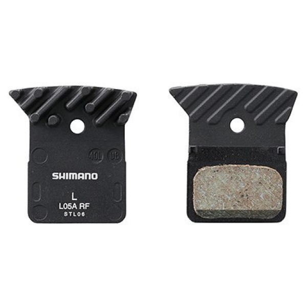 Shimano L05A Resin schijfremblokken met koelvin - Afbeelding 3