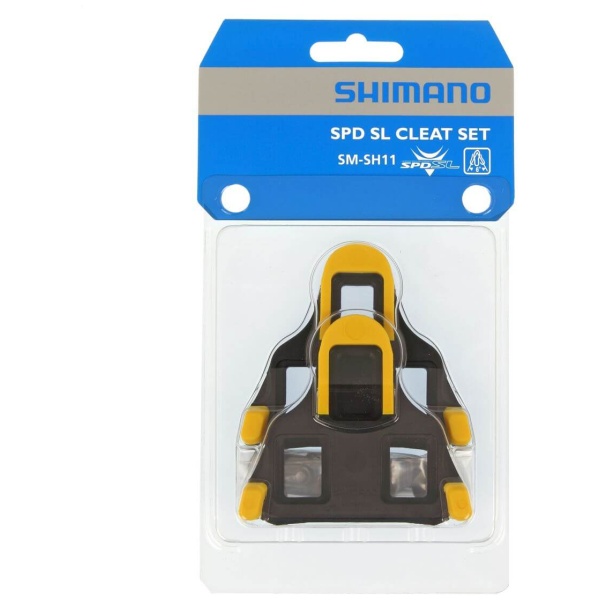 Shimano Schoenplaatjes SM-SH11 Spd-SL Geel 6 Graden - Afbeelding 2