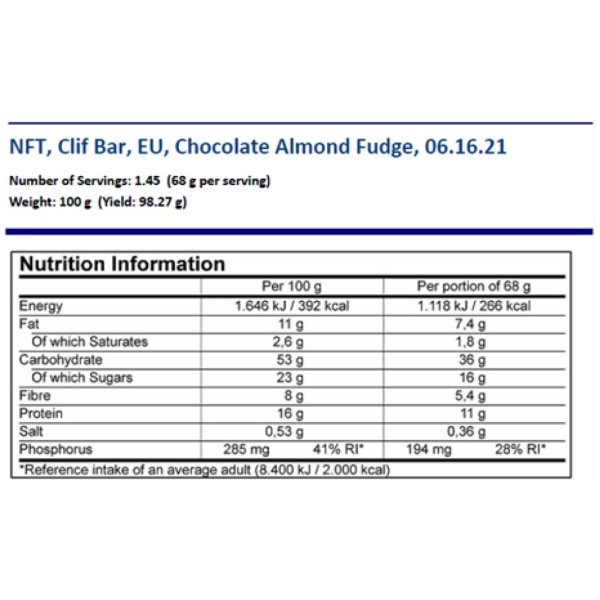 Clif Bar Energy bar - Afbeelding 4