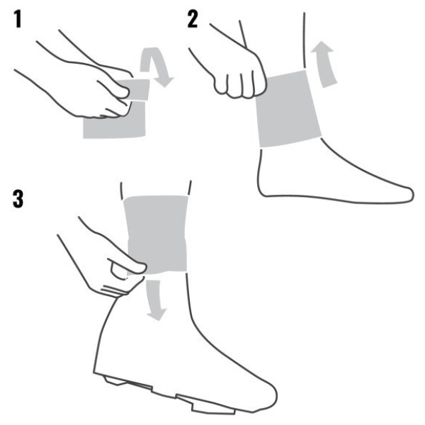 Gripgrab CyclinGaiter Hi-Vis Rainy Weather Ankle Cuff - Afbeelding 3