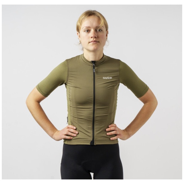Gripgrab Ride fietsshirt korte mouwen voor dames OIive Green - Afbeelding 8
