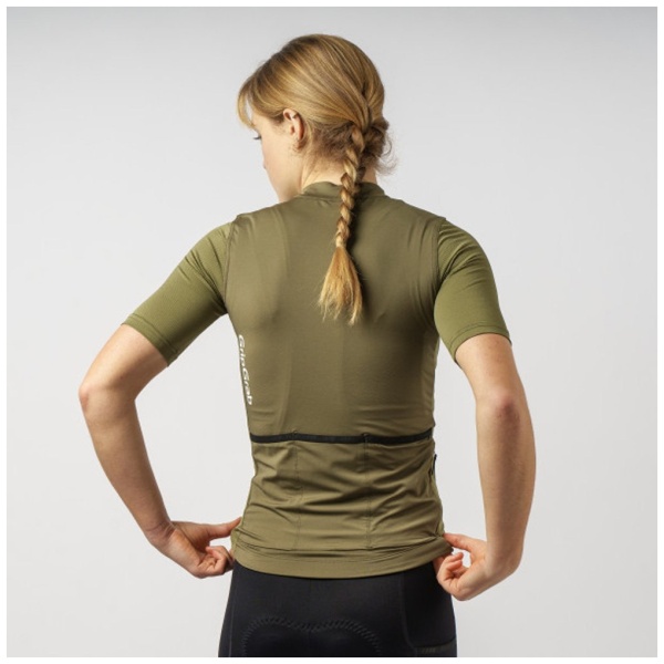 Gripgrab Ride fietsshirt korte mouwen voor dames OIive Green - Afbeelding 4