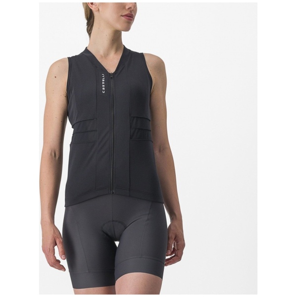 Castelli Anima 4 mouwloos fietsshirt dames