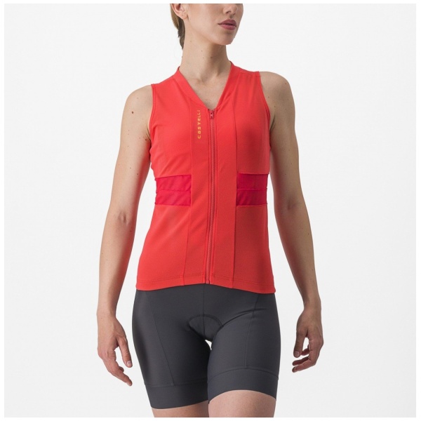 Castelli Anima 4 mouwloos fietsshirt dames - Afbeelding 11