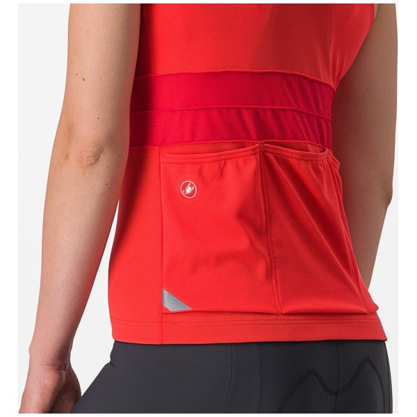 Castelli Anima 4 mouwloos fietsshirt dames - Afbeelding 7