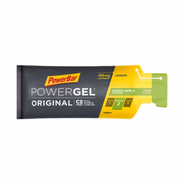Powerbar Powergel Original Green Apple + Caffeine