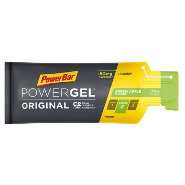 Powerbar Powergel Original Green Apple + Caffeine