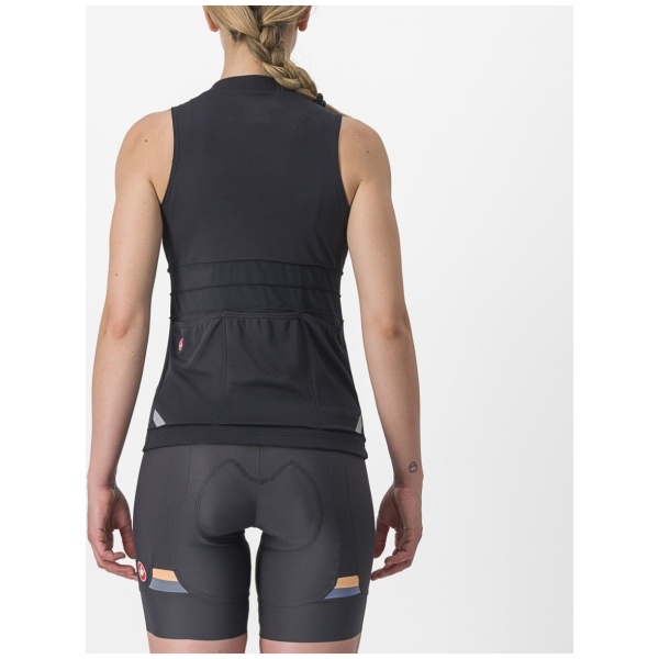 Castelli Anima 4 mouwloos fietsshirt dames
