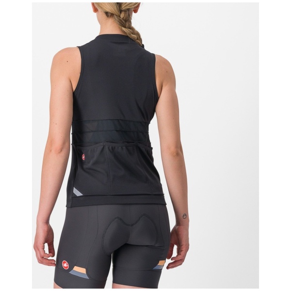 Castelli Anima 4 mouwloos fietsshirt dames