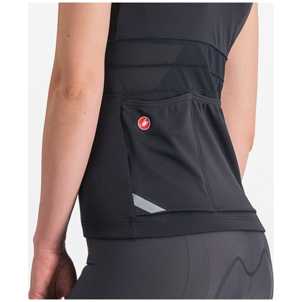 Castelli Anima 4 mouwloos fietsshirt dames